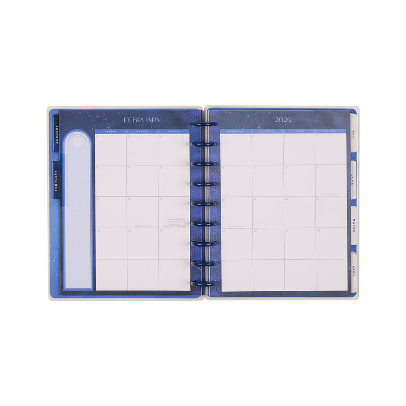 2038 Star Signs Customizable Planner - Classic Vertical Layout - 12 Month