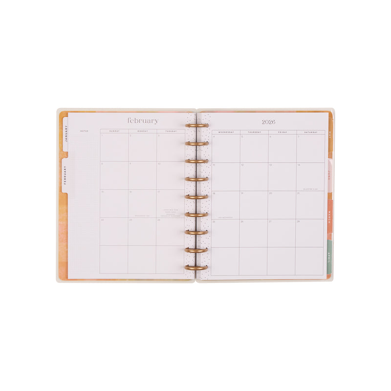 2044 Textured Canvas Customizable Budget Planner - Classic Budget Layout - 12 Month