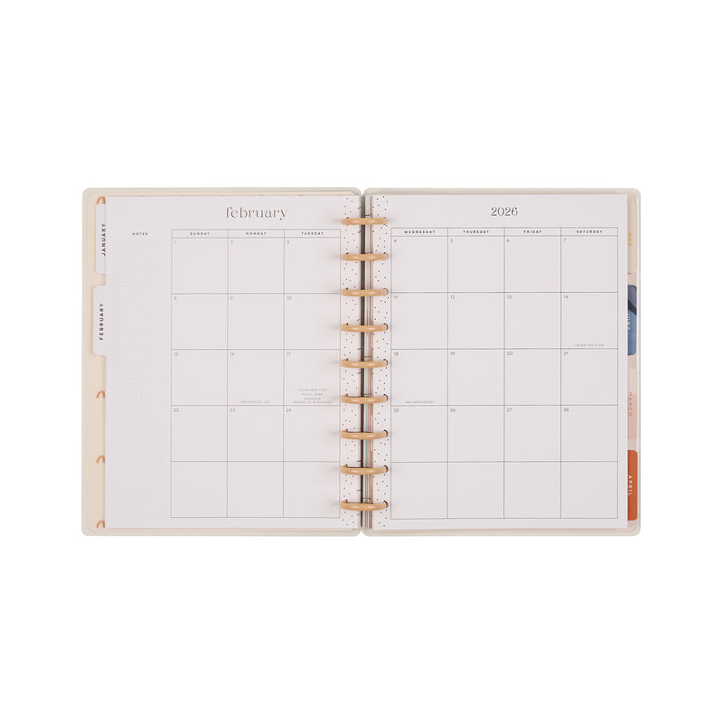 2038 Watercolor Grace Customizable Faith Planner - Classic Faith Layout - 12 Month