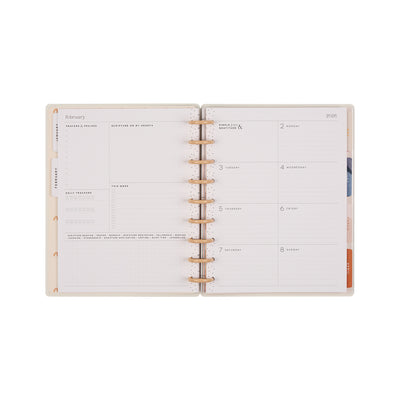 2039 Watercolor Grace Customizable Faith Planner - Classic Faith Layout - 12 Month