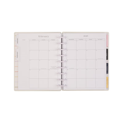 2039 Fitness Icons Customizable Fitness Planner - Classic Fitness Layout - 12 Months