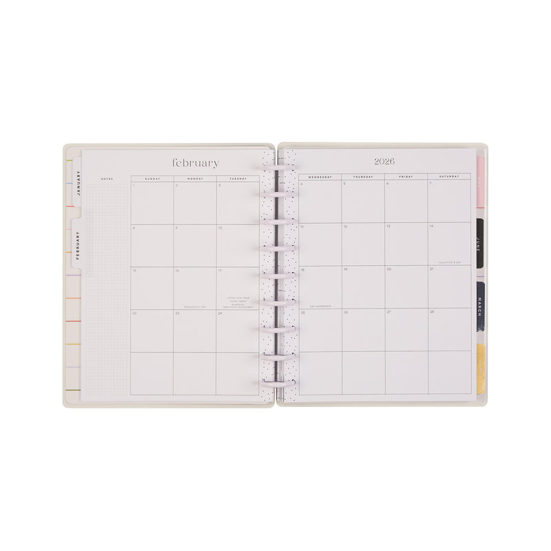 2039 Fitness Icons Customizable Fitness Planner - Classic Fitness Layout - 12 Months