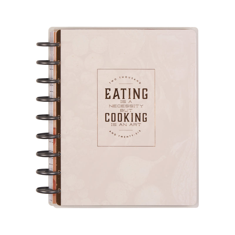 2026 Rustic Roots Customizable Meal Planner - Classic Meal Planning Layout - 12 Month
