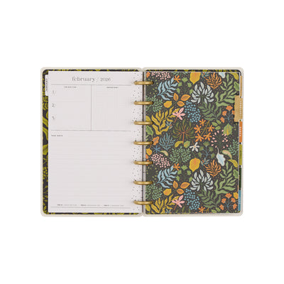 2035 Herbarium Customizable Planner - Mini Horizontal Layout - 12 Months