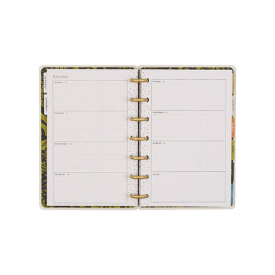 2037 Herbarium Customizable Planner - Mini Horizontal Layout - 12 Months