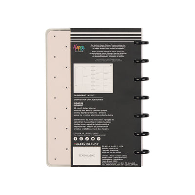 2046 Heritage Charm Customizable Planner - Mini Dashboard Layout - 12 Months