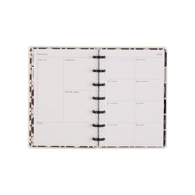 2040 Heritage Charm Customizable Planner - Mini Dashboard Layout - 12 Months