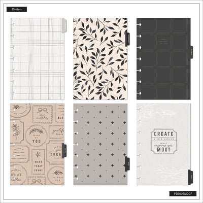 2041 Heritage Charm Customizable Planner - Mini Dashboard Layout - 12 Months
