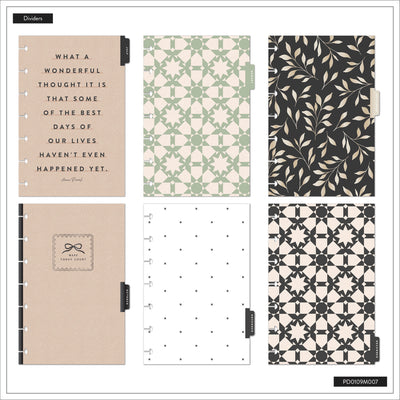 2042 Heritage Charm Customizable Planner - Mini Dashboard Layout - 12 Months