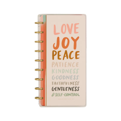 2026 Watercolor Grace Customizable Faith Planner - Skinny Classic Horizontal Layout - 12 Month