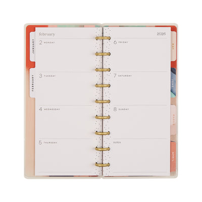 2039 Watercolor Grace Customizable Faith Planner - Skinny Classic Horizontal Layout - 12 Month