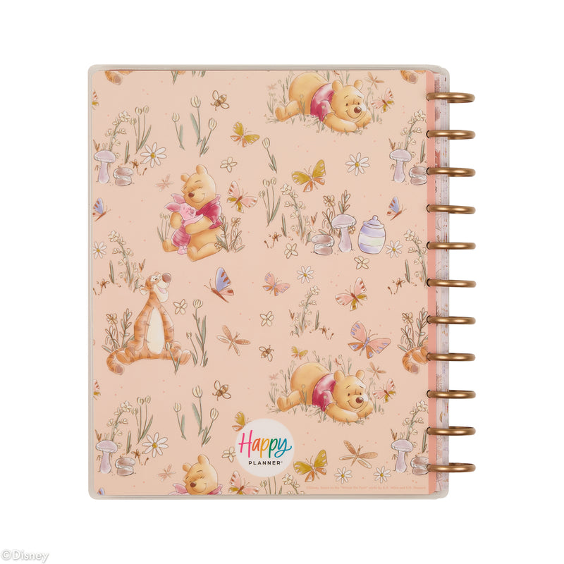 2045 Disney Winnie the Pooh Seasonal Customizable Planner - Big Vertical Layout - 12 Months