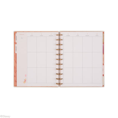 2040 Disney Winnie the Pooh Seasonal Customizable Planner - Big Vertical Layout - 12 Months