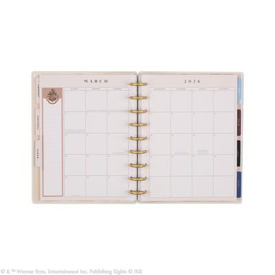 2041 Harry Potter Enchanted Grounds Customizable Planner - Classic Dashboard Layout - 12 Months