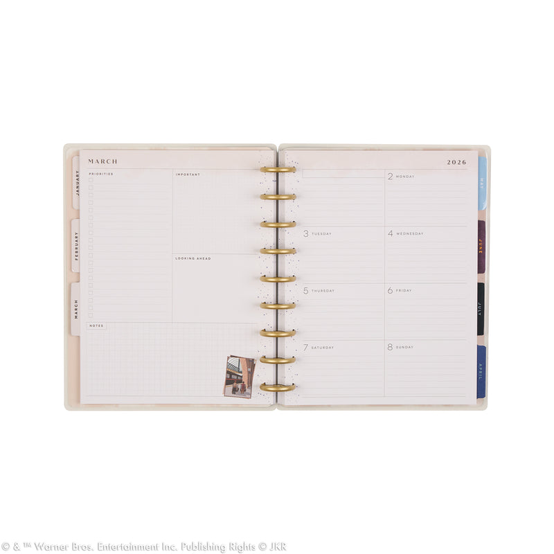 2042 Harry Potter Enchanted Grounds Customizable Planner - Classic Dashboard Layout - 12 Months