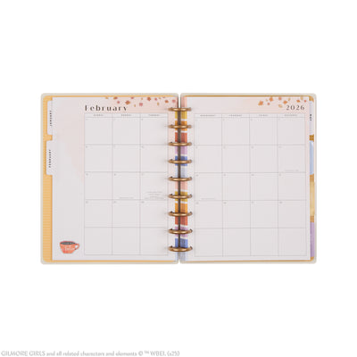2037 Gilmore Girls Customizable Planner - Classic Vertical Layout - 12 Months