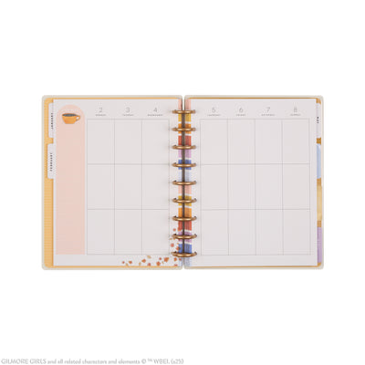 2038 Gilmore Girls Customizable Planner - Classic Vertical Layout - 12 Months