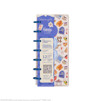 2043 Gilmore Girls Customizable Planner - Skinny Mini Horizontal Layout - 12 Months