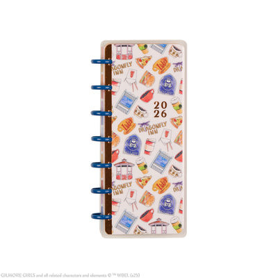 2026 Gilmore Girls Customizable Planner - Skinny Mini Horizontal Layout - 12 Months