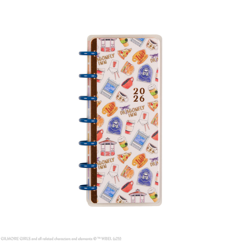2026 Gilmore Girls Customizable Planner - Skinny Mini Horizontal Layout - 12 Months