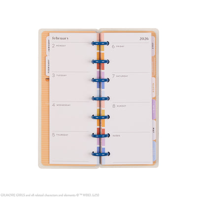 2039 Gilmore Girls Customizable Planner - Skinny Mini Horizontal Layout - 12 Months