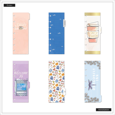 2040 Gilmore Girls Customizable Planner - Skinny Mini Horizontal Layout - 12 Months