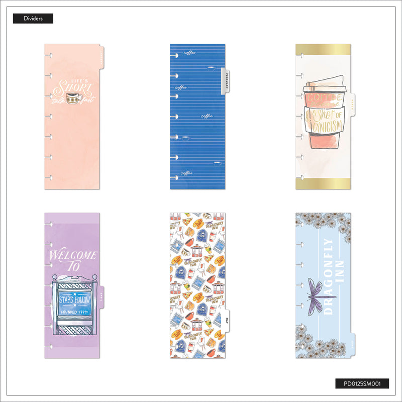 2040 Gilmore Girls Customizable Planner - Skinny Mini Horizontal Layout - 12 Months