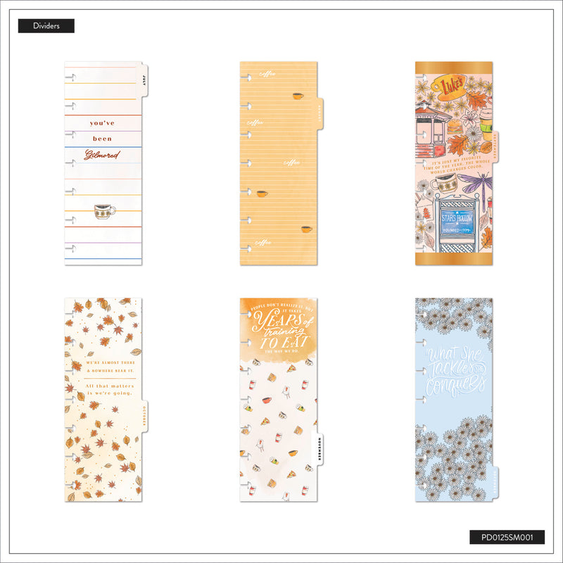 2041 Gilmore Girls Customizable Planner - Skinny Mini Horizontal Layout - 12 Months