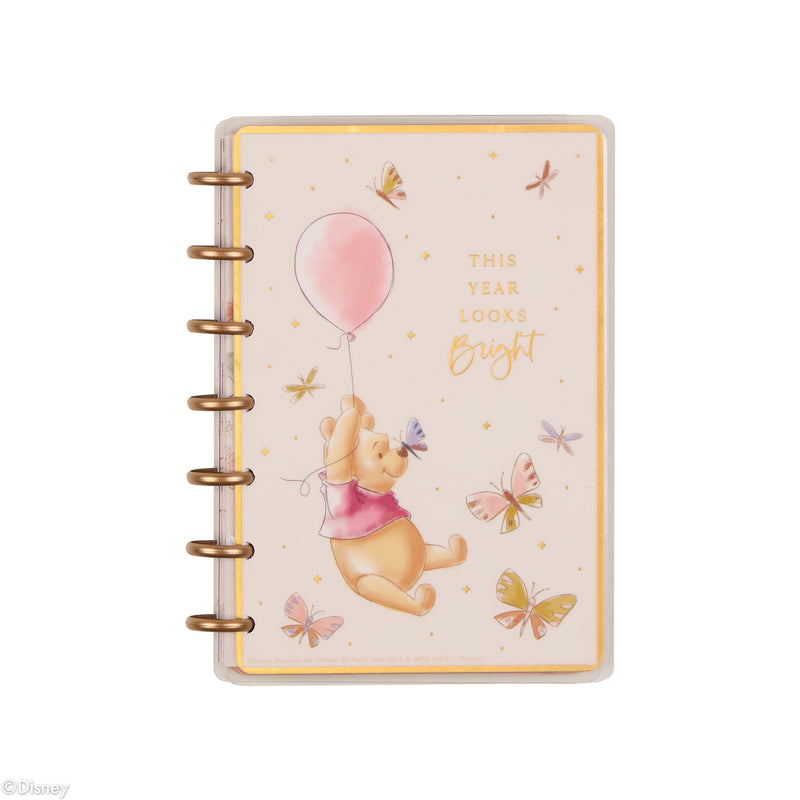 2026 Disney Winnie the Pooh Seasonal Customizable Planner - Mini Vertical Layout - 12 Month