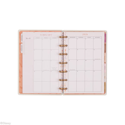 2040 Disney Winnie the Pooh Seasonal Customizable Planner - Mini Vertical Layout - 12 Month