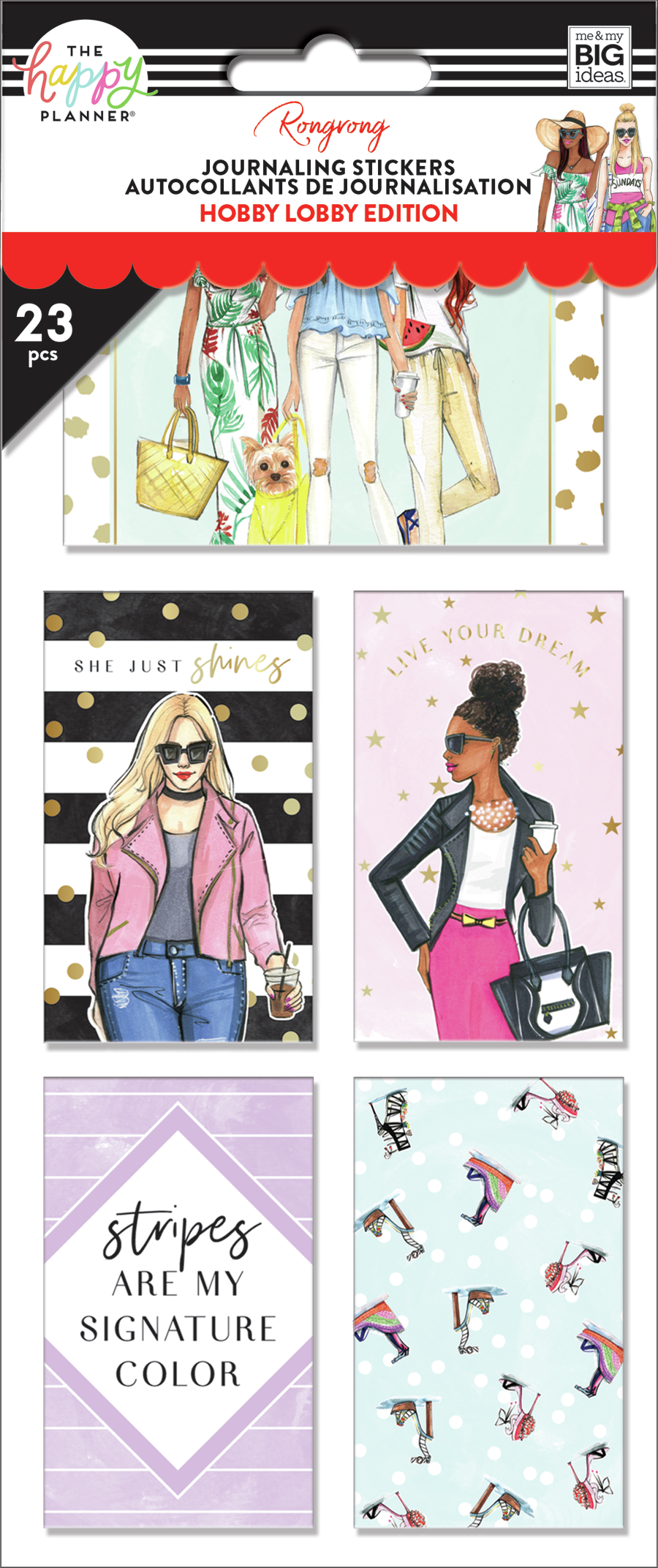 Rongrong The Future Is Female - Journaling Sticker Pack – Happy Planner