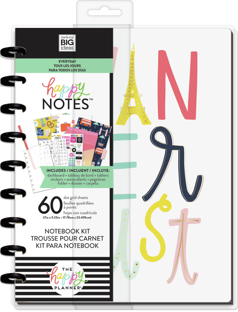 Wanderlust - Dot Grid Classic Notebook Kit – Happy Planner