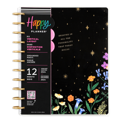 2024 Grounded Magic Happy Planner - Big Vertical Layout - 12 Months