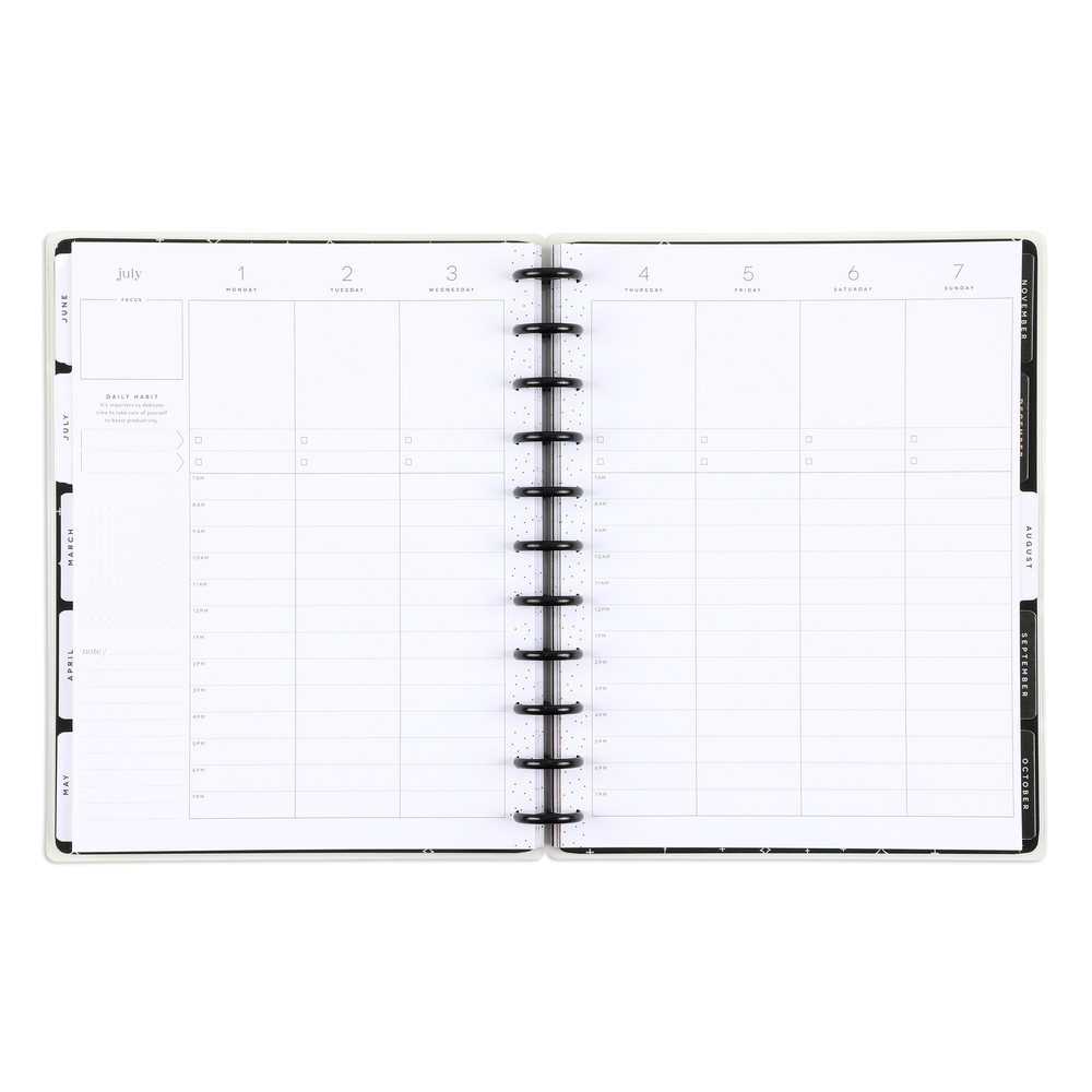 2025 Happy Planner x By Candace Bold & Free Planner Big Vertical Hou