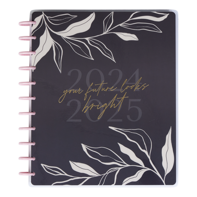 2024 Dancing Leaves Happy Planner - Big Lined Vertical Layout - 12 Months