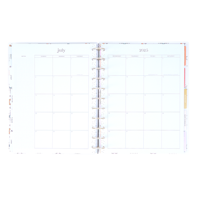 2025 Desert Mystic Planner - Big Vertical Layout - 12 Months