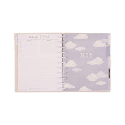 2040 Uplifting Notes Customizable Planner - Big Dashboard Layout - 12 Month