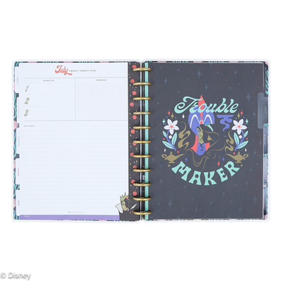 2025 Disney Ariel vs. Ursula Planner - Big Vertical Layout - 12 Months