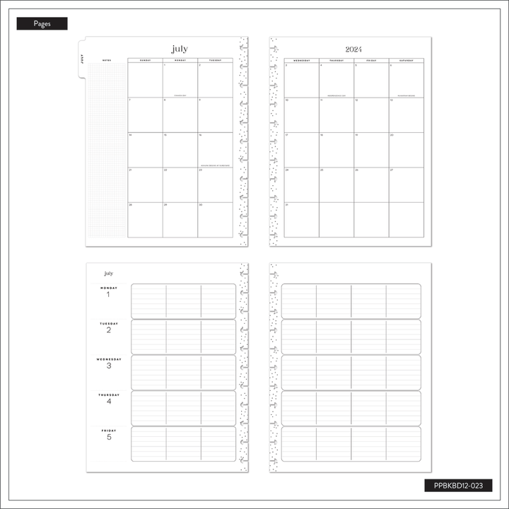 2024 Books & Blooms Teacher Happy Planner Box Kit - Big Teacher Layout 2024-books-blooms-teacher-happy-planner-box-kit-big-teacher-layout