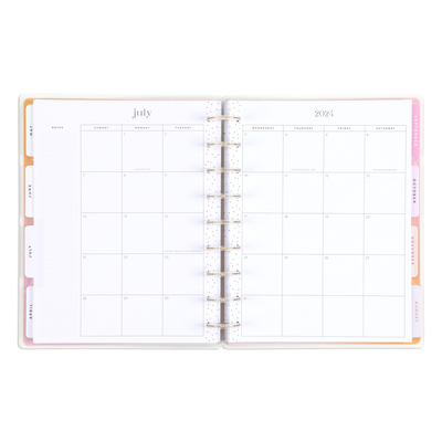 2024 Butterfly Bliss Happy Planner - Classic Horizontal Layout - 12 Months