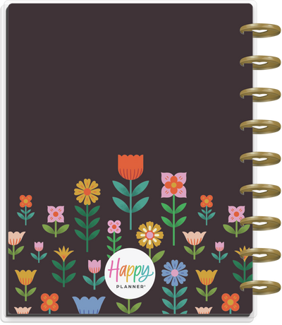 2024 Moody Folk Happy Planner - Classic Vertical Layout - 12 Months