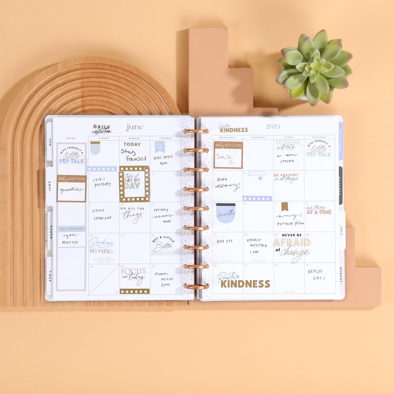 2024 Recovery Happy Planner - Classic Recovery Layout - 12 Months