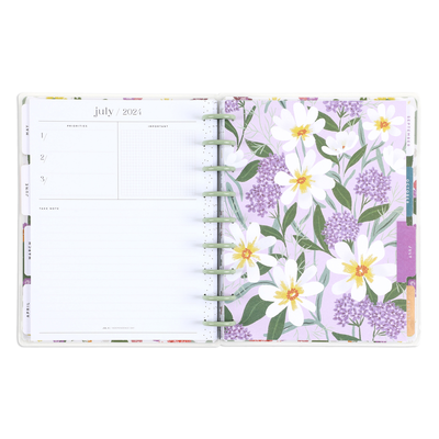 2024 Superbloom Happy Planner - Classic Vertical Layout - 12 Months
