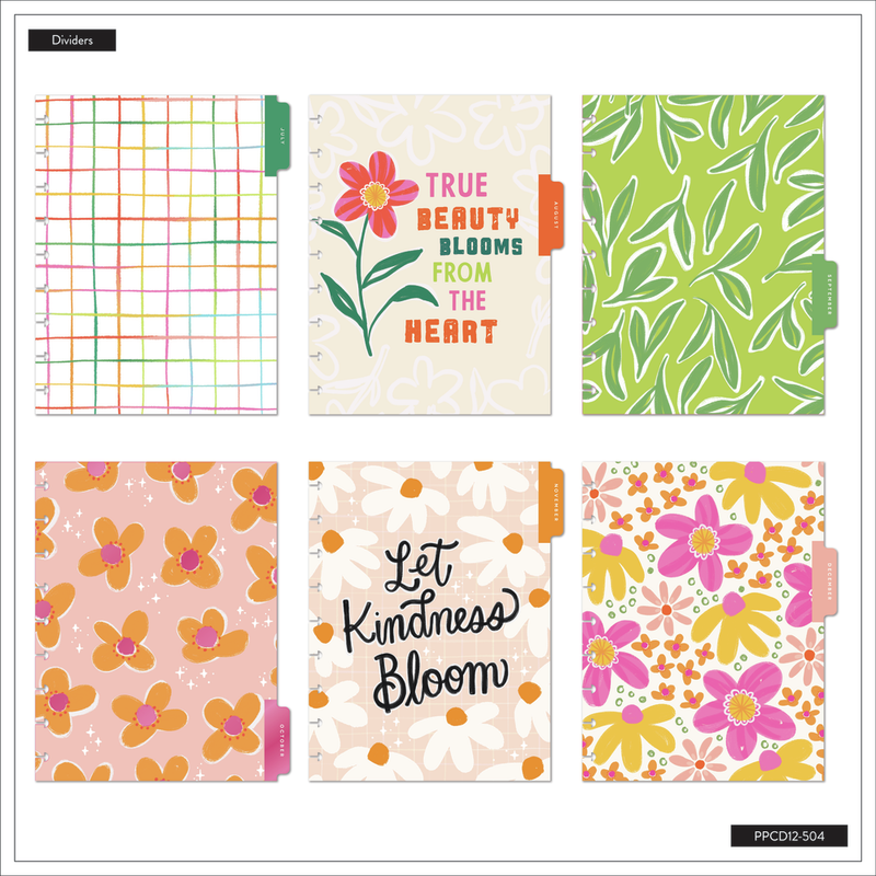 2024 Picnic Blossom bbalteschule - Classic Vertical Layout - 12 Months