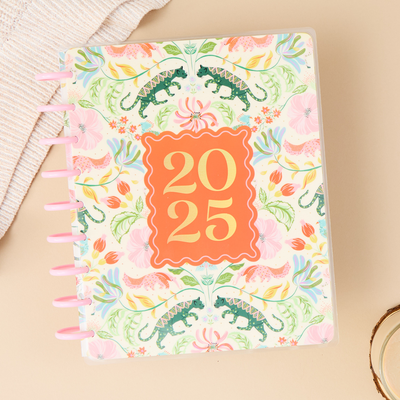 2025 Lush Linens Planner - Classic Horizontal Layout - 12 Months