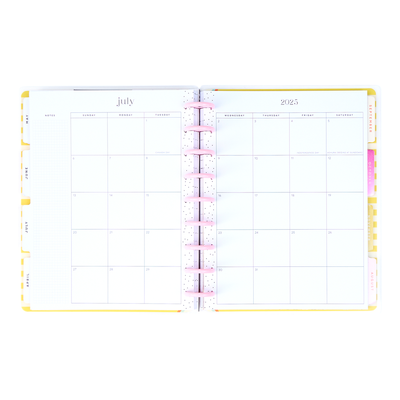 2025 Lush Linens Planner - Classic Horizontal Layout - 12 Months