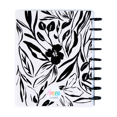 2025 Sketchy Florals Planner - Classic Vertical Layout - 12 Months