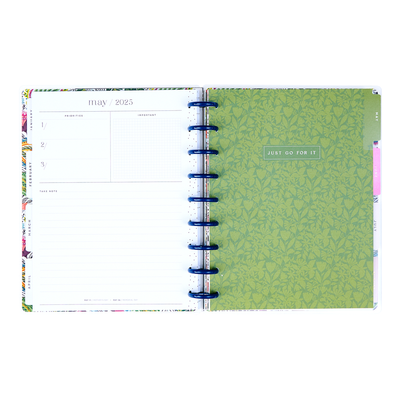 2025 Wallpaper Menagerie Planner - Classic Checklist Layout - 12 Months