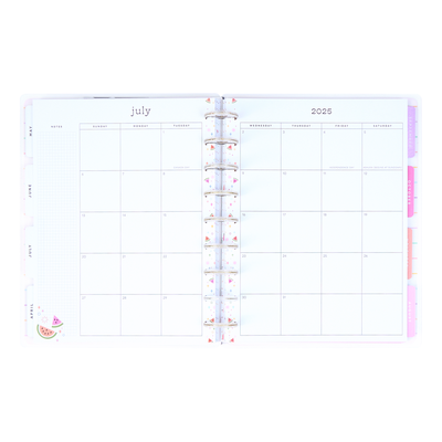 2025 Seasons of Joy Planner - Classic Vertical Layout - 12 Months