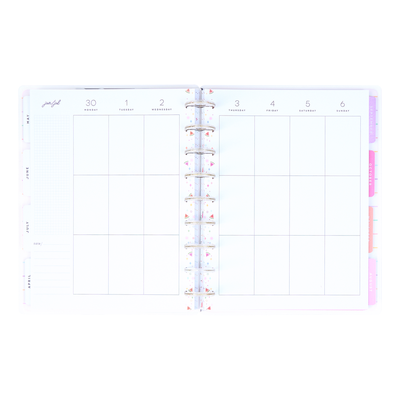 2025 Seasons of Joy Planner - Classic Vertical Layout - 12 Months